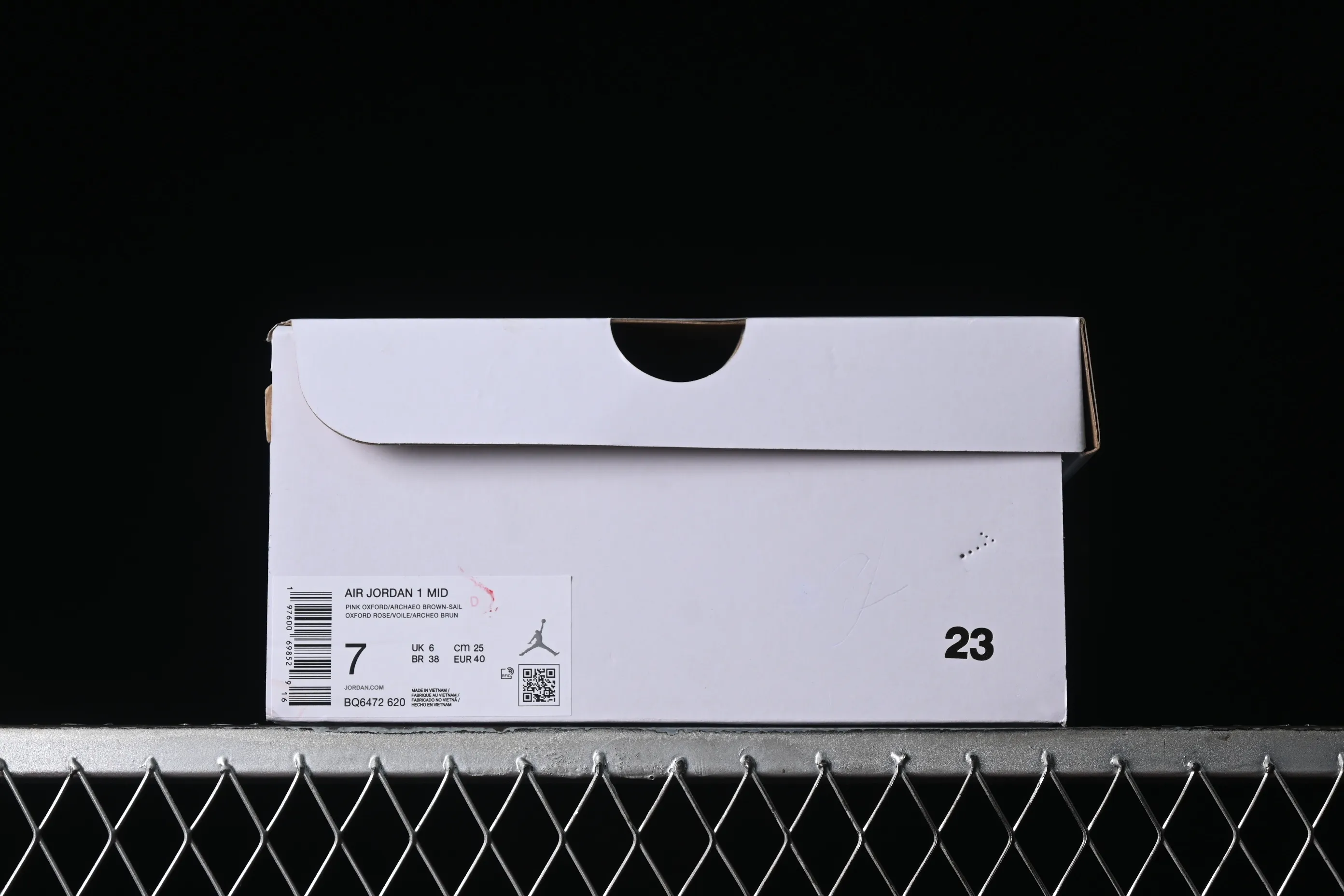 All categories Air Jordan Jordan series basketball shoes Air Jordan 1 Mid Air Jordan 1 Mid AJ1 Joe 1 khaki powder China basketball shoes BQ6472-620